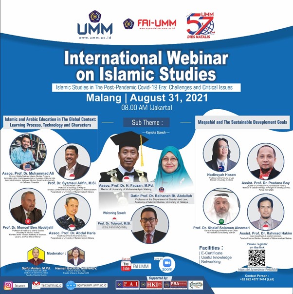 INTERNATIONAL WEBINAR ON ISLAMIC STUDIES