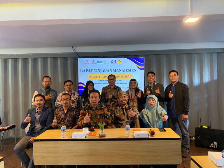 RAPAT TINJAUAN MANAJEMEN : PBA UMM EVALUASI CAPAIAN PROGRAM