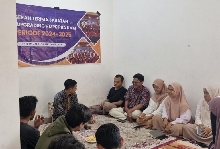 HMPS PBA GELAR RAPAT KERJA: SATUKAN VISI DAN MISI UNTUK KEPENGURUSAN PERIODE 2024 – 2025