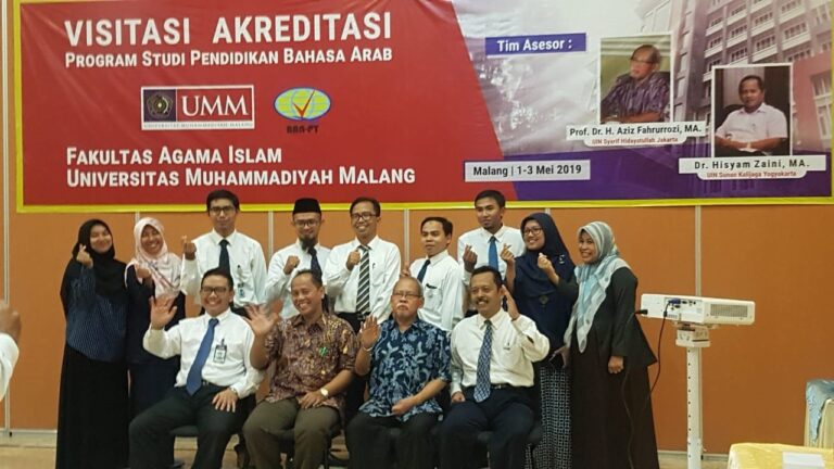 VISITASI PERDANA, PBA UMM RAIH AKREDITASI B BAN-PT UNTUK KALI PERTAMA