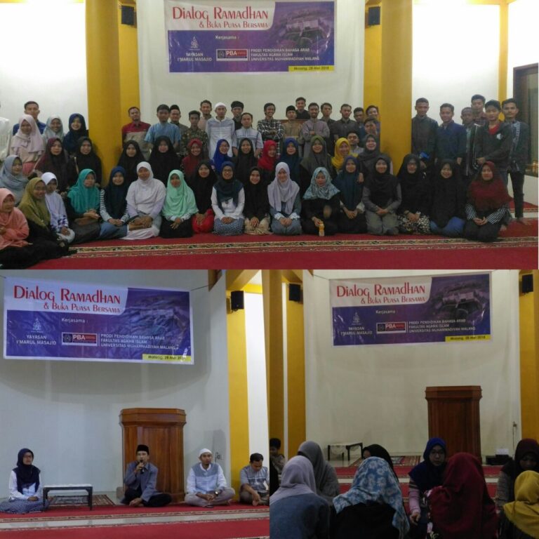 DIALOG BERTAJUK RAMADHAN, PBA UMM GELAR BUKA PUASA BERSAMA LINTAS ANGKATAN