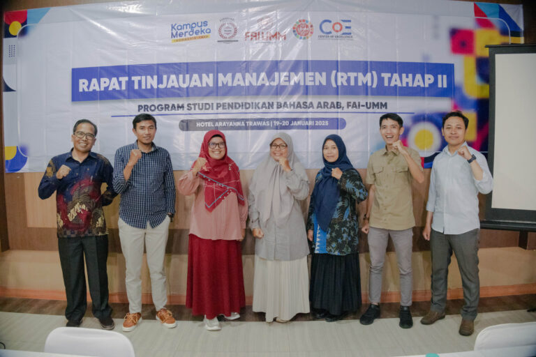 EVALUASI PROGRAM KERJA: PRODI PBA UMM ADAKAN RAPAT TINJAUAN MANAJEMEN JILID II