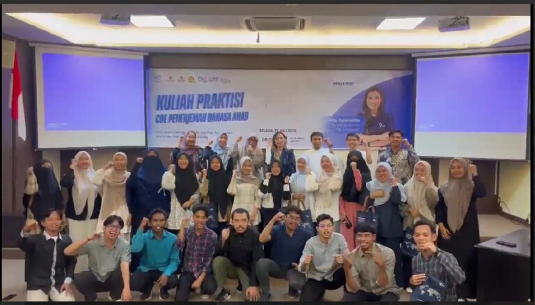 KULIAH PRAKTISI 2025: PBA UMM DATANGKAN MANAGING DIRECTOR PERUSAHAAN PENERJEMAH TERNAMA DI JAKARTA