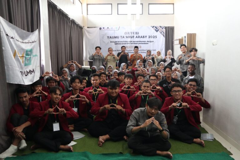 YAUMU AL-TA’ARUF AL-‘ARABIY (YUTUB) 2025: SARANA MEMPERERAT SILATURAHMI ANTAR MAHASISWA BARU & MENGENAL PRODI